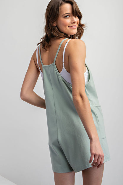 Cotton Lycra Sleeveless Romper