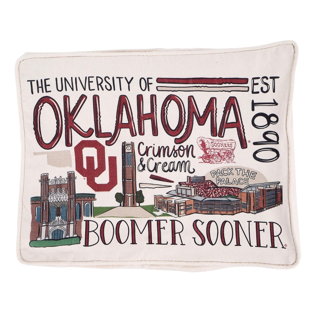 OU Icon Pillow