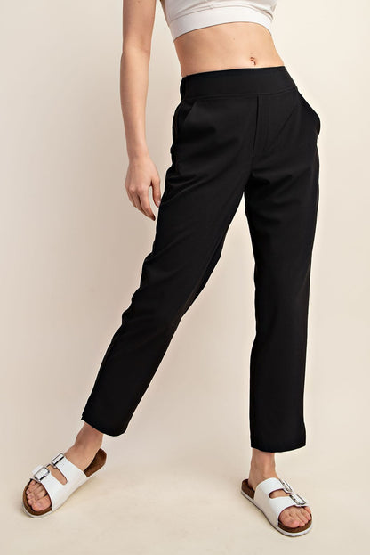 Rae Mode Woven Pant (Black)